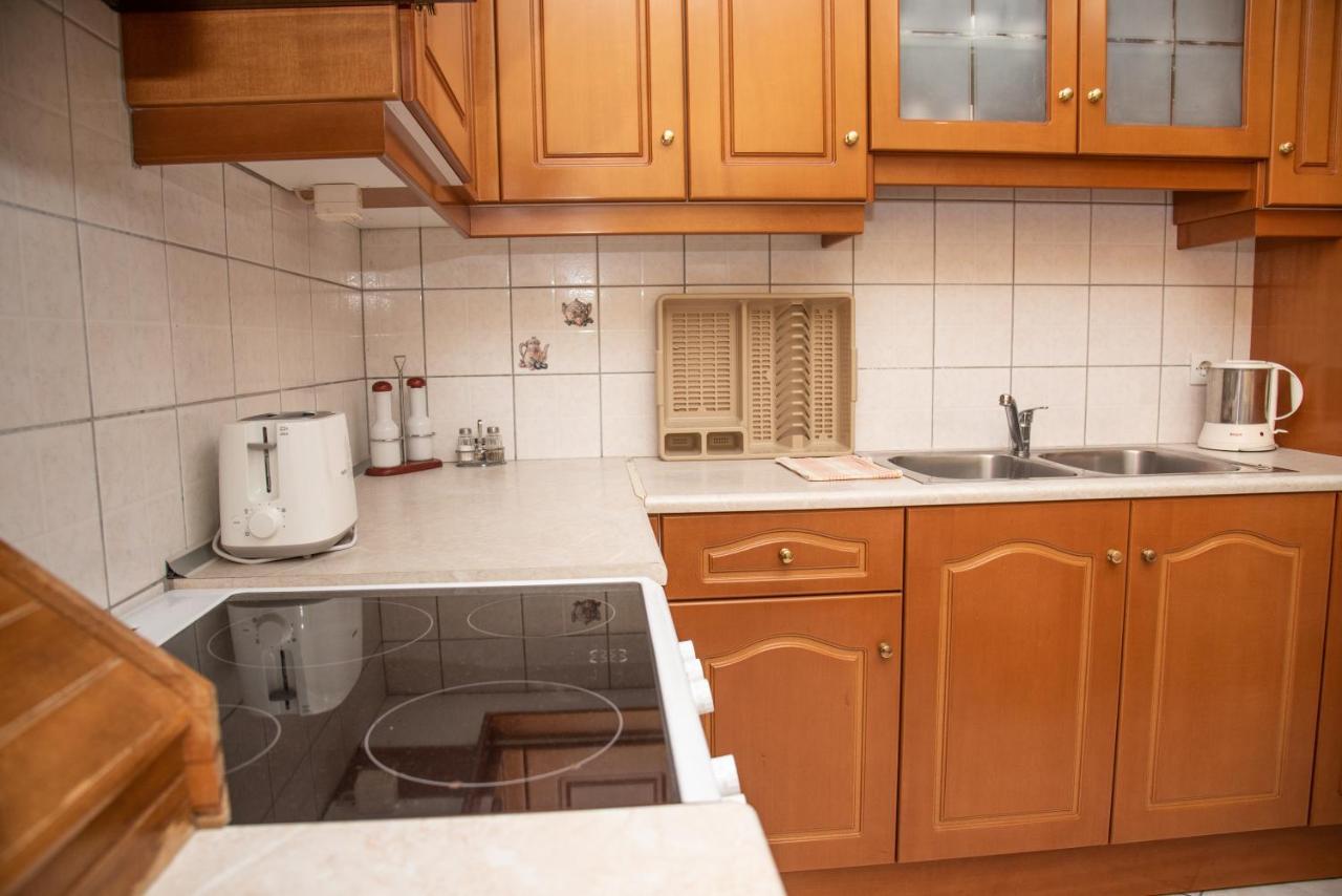 Kapetanios Apartments アギオス・ステファノス エクステリア 写真